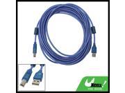 USB A Male to USB B Male Extension Printer Print Cable 10M