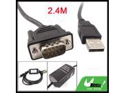 2.4M USB PPI USB to RS485 Adapter PLC Programming Cable for Simens S7 200