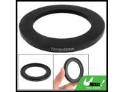 72mm 52mm 72mm to 52mm Black Step Down Ring Adapter for Camera