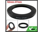 52mm 37mm 52mm to 37mm Black Step Down Ring Adapter for Camera