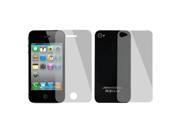 Clear Front Back Screen Protector Sticker Film Cover for Apple iPhone 4 4G 4S