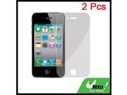 2 Pcs Clear LCD Screen Guard Film Protector for iPhone 4 4G 4S