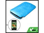 Blue Leather Protective Case for Apple iPhone 1st Gen