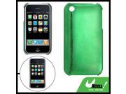 Green Anti Slip Plastic Back Case for Apple iPhone 3G