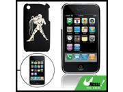 for iPhone 3G Black Hard Plastic Back Protecive Case