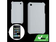 Hard Plastic Protective Case Skin Cover White for iPhone 3G