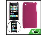 Purple Plastic Case Cover Shell for Apple iPhone 3G