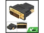DVI D Male to HDMI Female Connection Adapter Changer