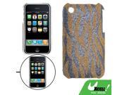 Anti Dust Glittery Hard Plastic Back Case for iPhone 3G