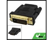 DVI D Dual Link 24 1 Male to HDMI Female Straight Connector Adapter