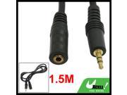 1.5M Length 3.5mm Male to Female Extension AV Audio Video Cable