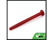 Red Silicone Screw Shape Stylus Pen for Mobile Phone