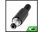 5.5x2.5mm Male Jack DC Power Plug Connector Adapter Plastic Cover Handle
