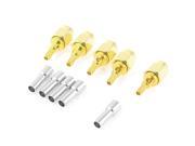 5pcs 50 Ohm SMA Male RF Connector SMA KY 3 TV Coaxial Aerial Antenna Adapter