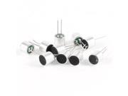 10 PCS 6mm x 5mm 2 Pin MIC Capsule Electret Condenser Microphone