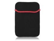 Black Soft Neoprene Sleeve Bag Case for 7