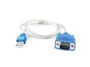 30 Long High Speed USB 2.0 to RS232 DB9 9 Pin Male Cable Adapter
