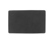 23cm x 19cm Silicone Nonslip Black Mouse Pad Mat for Laptop