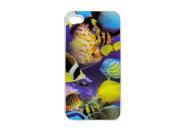 3D Fish Design Plastic Back Cover Protector for iPhone 4 4G