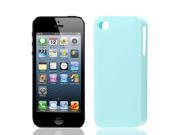 2 Pcs Baby Blue Protective Hard Back Case Cover for iPhone 4G 4S 4GS 4