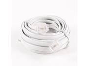 3meter 10ft RJ11 6P2C Modular Telephone Phone Cables Wire White