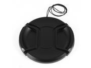 Plastic Digital Cameras 77mm Snap in Style Lens Cap w String Holder Keeper Strap