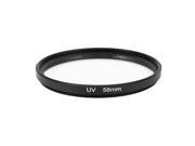 58mm Ultra Violet UV Filter Lens Protector Black for Digital SLR Camera