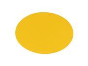 Yellow Round Antislip Silicone Mouse Pad Mat for Laptop PC Computer