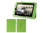 Green Faux Leather Folio Flip Case Cover for Acer Iconia Tab A1 810 A1 7.9