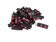 25 Pcs 4 Pin Spring Loaded Speaker Terminals Board Connector 70mmx28mm