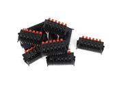 10 Pieces Double Row 12 Pin 12 Position Spring Loaded Speaker Terminal Board