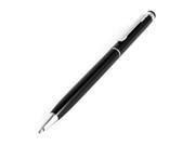 Round Tip Alloy Black Ink Screen Ballpoint Stylus Pen for Cell Phone
