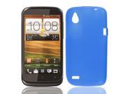Soft Plastic Case Cover Protector Guard Sea Blue for HTC Desire V T328W