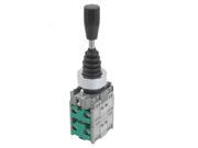 AC 400V 10A Latching 8 Normal Open 22mm Fixing Hole Joystick Switch