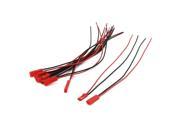 RC Plane Li Po Battery JST Male Female Connector Wire 200mm 22AWG 5 Pairs