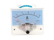 85L1 AC 0 10A Fine Tuning Dial Panel Ampere Meter Amperemeter Clear