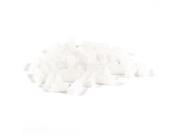 50 Pcs 5mmx10mm White Nylon 66 LED Spacer Supports Cylindrical for PC Board