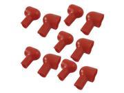 10 Pcs Red Soft Plastic Battery Terminal Insulating Covers Boots Ivpxb