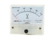 85C1 Class 2.5 Accuracy DC 0 100V Analog Panel Voltmeter