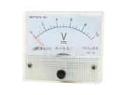 85C1 DC 0 10V 65mmx57mm Rectangle Analog Panel Meter Voltmeter