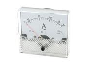 AC 0 50A Analog Pointer Current Panel Meter Mini Ammeter BP 80