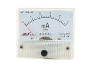 DC 0 5mA Sqaure Analog AMP Current Panel Meter Ammeter 85C1
