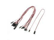 10 Pcs 3 Pin Male to Female RC Servo Extension Cord Cable 50cm Length