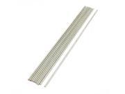 RC Airplane 200x2mm Silver Tone Stainless Steel Round Bar Rod 10Pcs