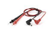 Pair Digital Multimeter 1000V Test Lead Cable Probe Red Black 66cm