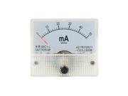 85C1 A 0 50mA Analog DC Current Panel Meter Ammeter New