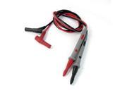 2 Pcs Digital Multimeter 1000V 10A 42.1 Test Lead Cable Probe Red Black