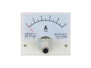 85C1 DC 0 10A Rectangle Analog Panel Ammeter Gauge