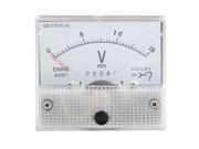 Screw Mounted Class 2.5 Accuracy Analog DC Volt Meter Panel 0 15V