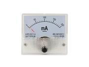 85C1 A DC 0 200mA Analog Panel Meter Ammeter Gauge New